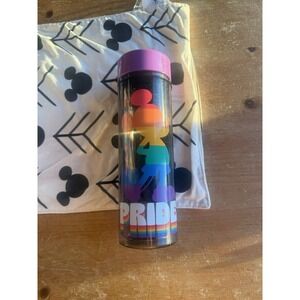 Disney Parks Mickey Mouse Pride Collection Water Bottle New With Tag